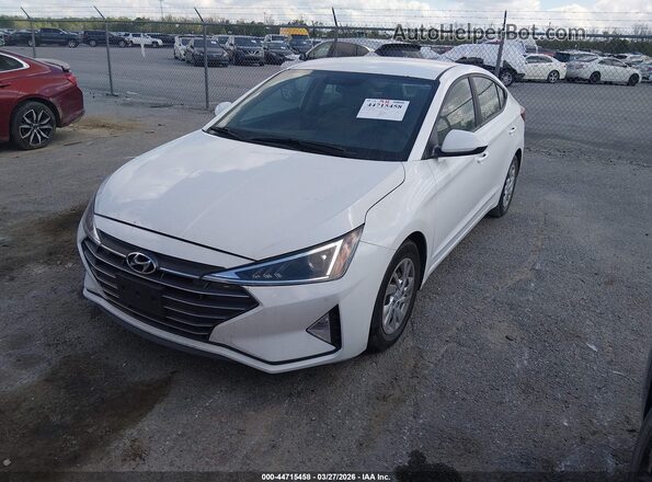 5NPD74LF7KH489023 2019 HYUNDAI ELANTRA White Przód lewy