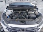 2019 Hyundai Elantra Se White vin: 5NPD74LF7KH489023