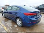 2017 Hyundai Elantra Se Синий vin: 5NPD74LF8HH084250