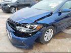 2017 Hyundai Elantra Se Синий vin: 5NPD74LF8HH084250