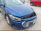 2017 Hyundai Elantra Se Синий vin: 5NPD74LF8HH084250