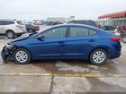 2017 Hyundai Elantra Se Синий vin: 5NPD74LF8HH084250