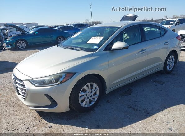 5NPD74LF9HH163376 2017 HYUNDAI ELANTRA Silver Передня ліва чверть