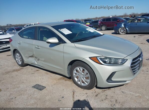 5NPD74LF9HH163376 2017 HYUNDAI ELANTRA Silver Передня права чверть
