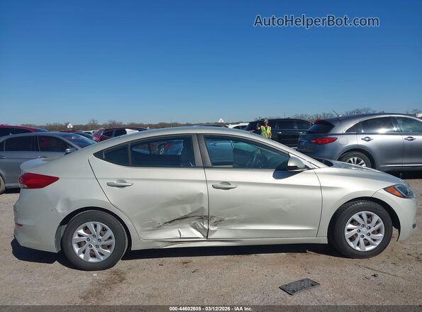 5NPD74LF9HH163376 2017 HYUNDAI ELANTRA Silver Вид спереду