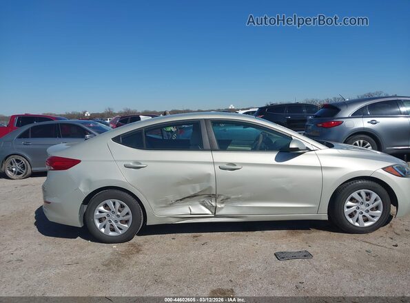 5NPD74LF9HH163376 2017 HYUNDAI ELANTRA Silver Вид задньої частини салону
