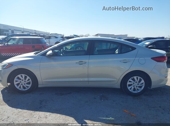 5NPD74LF9HH163376 2017 HYUNDAI ELANTRA Silver Панорамний вид салону 360°