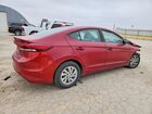 2017 Hyundai Elantra Se Red vin: 5NPD74LF9HH173616