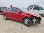 2017 Hyundai Elantra Se Red vin: 5NPD74LF9HH173616
