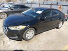 2018 Hyundai Elantra Se Черный vin: 5NPD74LF9JH370307