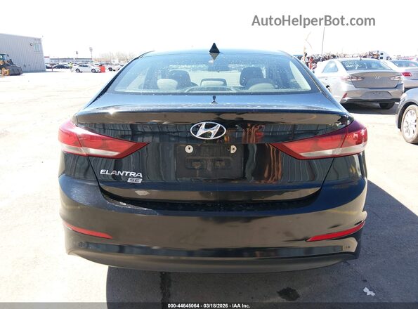 5NPD74LF9JH370307 2018 HYUNDAI ELANTRA Черный 