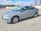 2017 Hyundai Elantra Se Gray vin: 5NPD74LFXHH067031