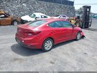 2019 Hyundai Elantra Se Red vin: 5NPD74LFXKH467792