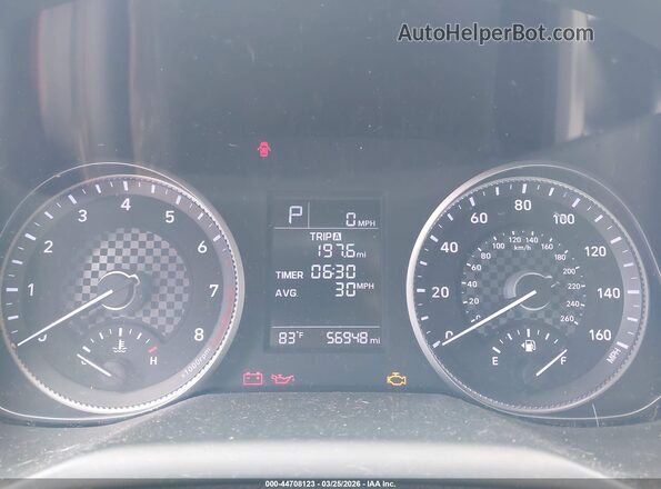 5NPD74LFXKH467792 2019 HYUNDAI ELANTRA Red Vista de los asientos traseros