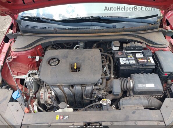 5NPD74LFXKH467792 2019 HYUNDAI ELANTRA Red Vista trasera