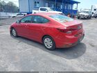 2019 Hyundai Elantra Se Red vin: 5NPD74LFXKH467792