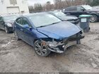 2017 Hyundai Elantra Limited Синий vin: 5NPD84LF0HH054401