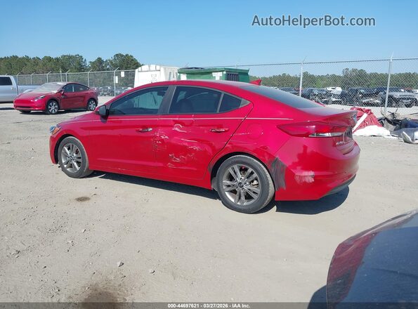 5NPD84LF0JH372038 2018 HYUNDAI ELANTRA Красный Вид спереди