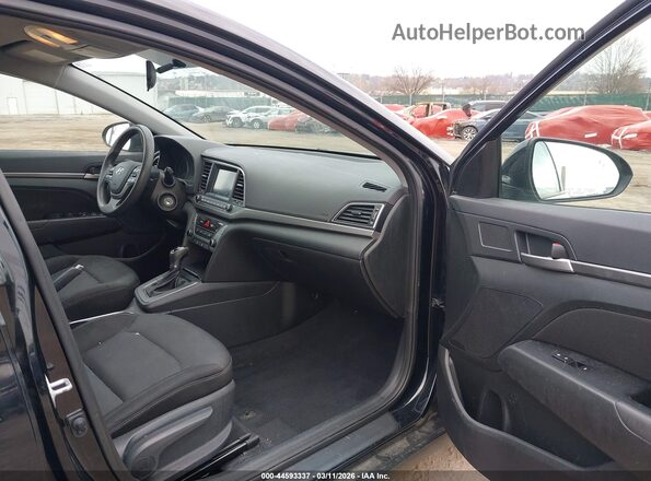 5NPD84LF0JH398722 2018 HYUNDAI ELANTRA Black Vista interior delantera