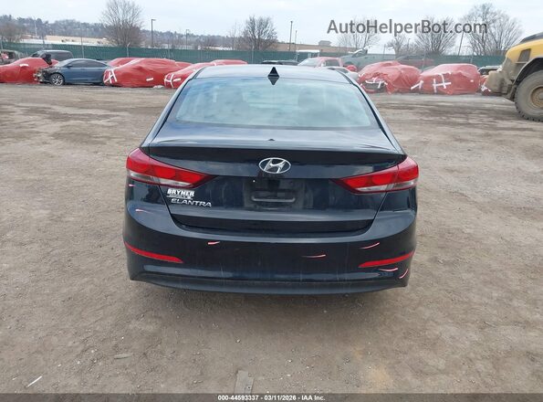 5NPD84LF0JH398722 2018 HYUNDAI ELANTRA Black 