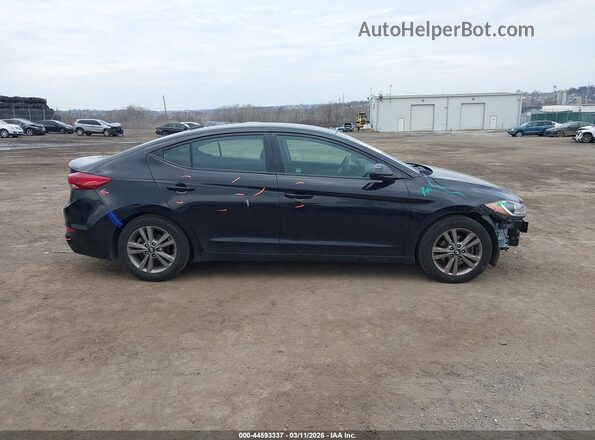 5NPD84LF0JH398722 2018 HYUNDAI ELANTRA Black Vista interior de 360 grados