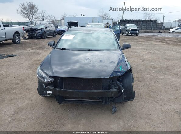 5NPD84LF0JH398722 2018 HYUNDAI ELANTRA Black Vista frontal