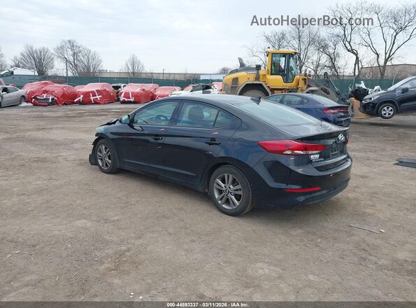 5NPD84LF0JH398722 2018 HYUNDAI ELANTRA Black Trasero izquierdo