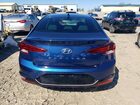 2019 Hyundai Elantra Sel Blue vin: 5NPD84LF0KH417433
