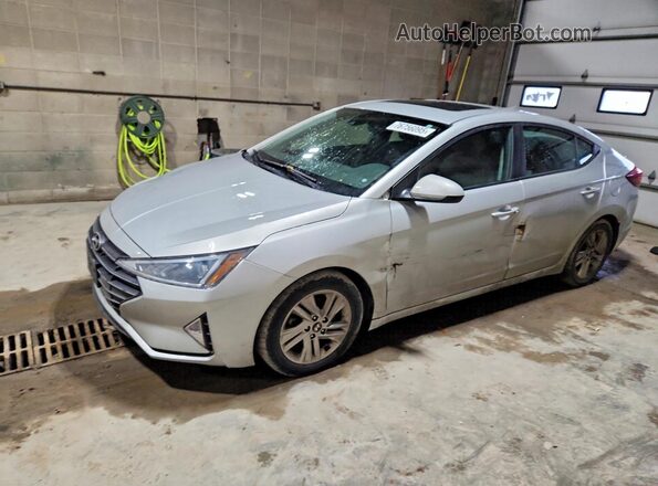 5NPD84LF0KH418422 2019 HYUNDAI ELANTRA Silver Przód lewy