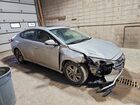 2019 Hyundai Elantra Sel Silver vin: 5NPD84LF0KH418422