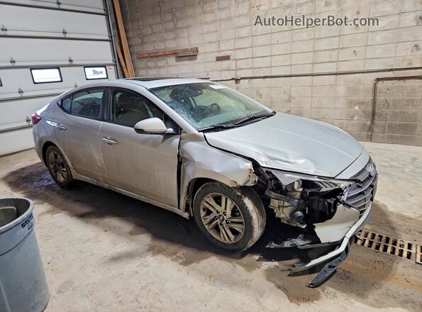 5NPD84LF0KH418422 2019 HYUNDAI ELANTRA Silver Przód prawy