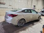 2019 Hyundai Elantra Sel Silver vin: 5NPD84LF0KH418422