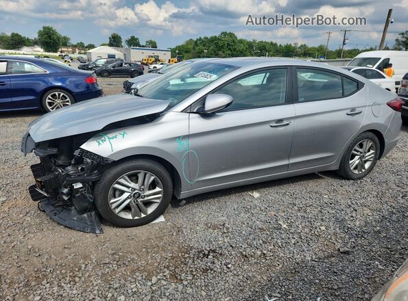 5NPD84LF0LH622154 2020 HYUNDAI ELANTRA Silver Przód lewy