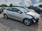 2020 Hyundai Elantra Sel Silver vin: 5NPD84LF0LH622154