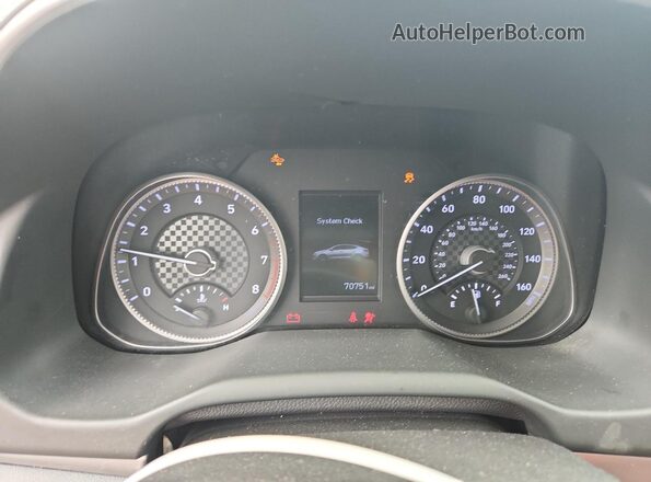 5NPD84LF0LH622154 2020 HYUNDAI ELANTRA Silver Widok zestawu wskaźników