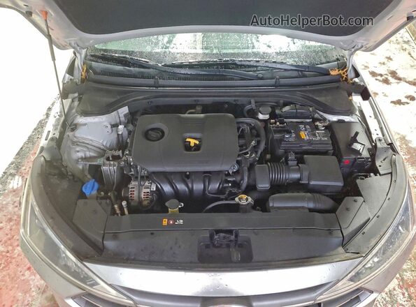5NPD84LF0LH632246 2020 HYUNDAI ELANTRA Серебряный Вид задней части салона
