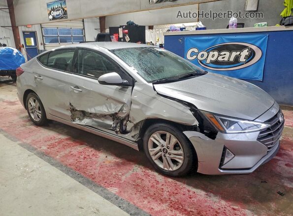 5NPD84LF0LH632246 2020 HYUNDAI ELANTRA Серебряный Передняя правая четверть