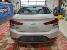 2020 Hyundai Elantra Sel Серебряный vin: 5NPD84LF0LH632246