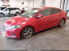 2018 Hyundai Elantra Sel Красный vin: 5NPD84LF1JH249624