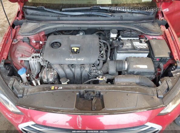 5NPD84LF1JH249624 2018 HYUNDAI ELANTRA Красный Вид сзади