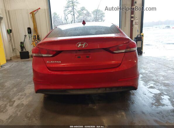 5NPD84LF1JH249624 2018 HYUNDAI ELANTRA Красный 