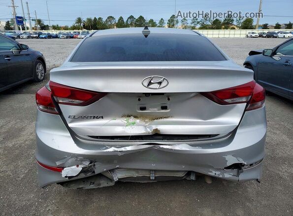 5NPD84LF1JH269839 2018 HYUNDAI ELANTRA Серебряный Вид сзади