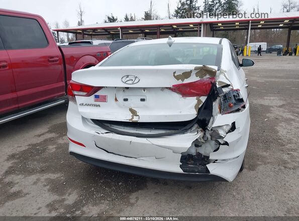 5NPD84LF1JH301964 2018 HYUNDAI ELANTRA Белый 