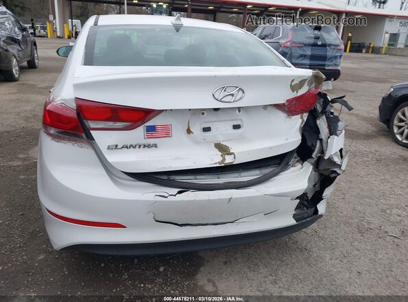 5NPD84LF1JH301964 2018 HYUNDAI ELANTRA Белый 