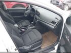 2018 Hyundai Elantra Sel Белый vin: 5NPD84LF1JH301964
