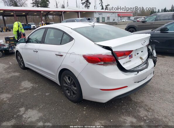 5NPD84LF1JH301964 2018 HYUNDAI ELANTRA Белый Задняя левая четверть