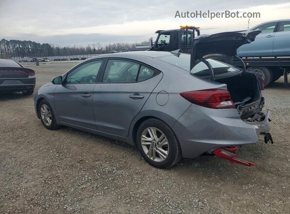 5NPD84LF1KH429364 2019 HYUNDAI ELANTRA Gray Trasero izquierdo