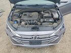 2019 Hyundai Elantra Sel Gray vin: 5NPD84LF1KH429364