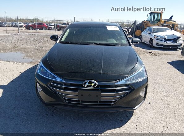 5NPD84LF1LH622244 2020 HYUNDAI ELANTRA Black Widok zestawu wskaźników