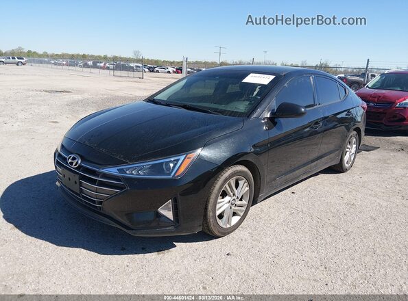 5NPD84LF1LH622244 2020 HYUNDAI ELANTRA Black Przód lewy